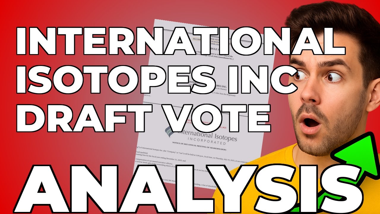 International Isotopes: My Take on Their Reverse Stock Split Plan