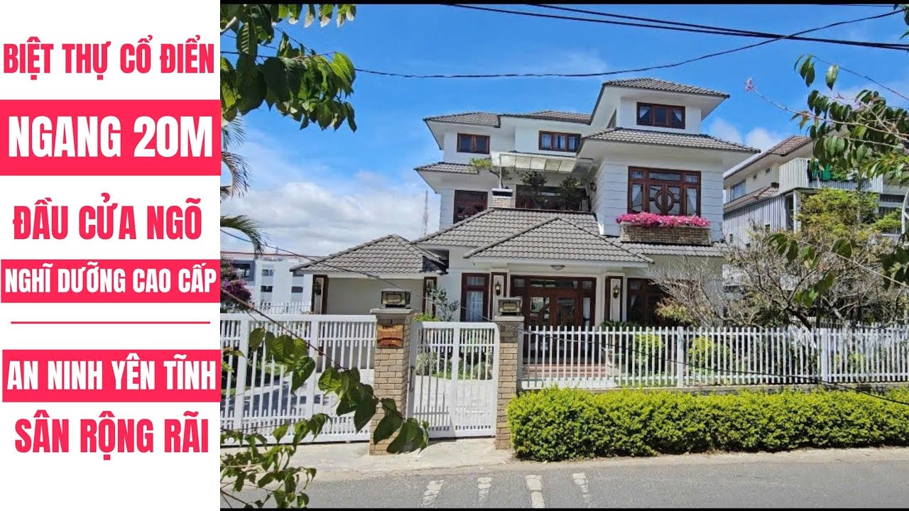 BIỆT THỰ CỔ ĐIỂN ĐẦU ĐƯỜNG ĐẶNG THÁI THÂN ĐÀ LẠT 