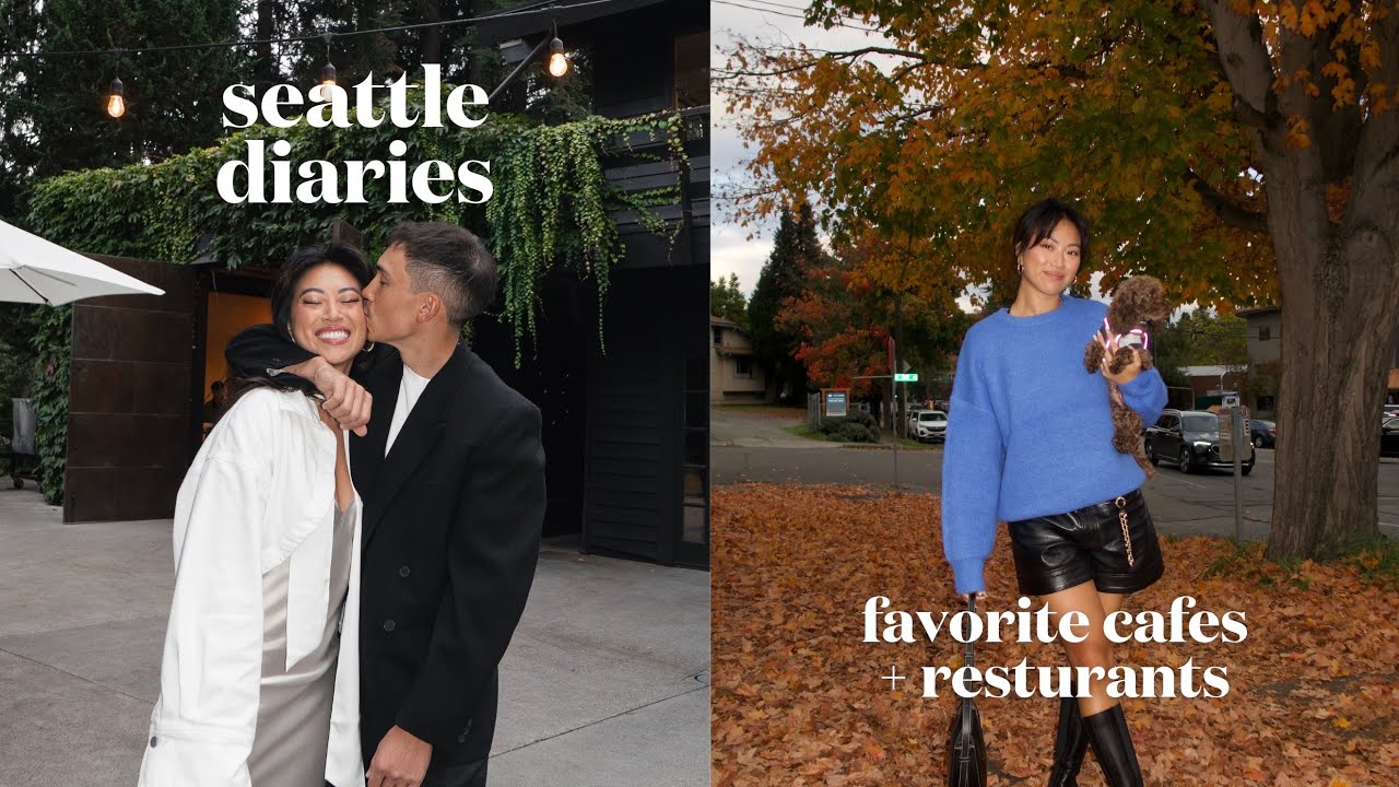 a week in seattle: cute coffee shops, the best lunch + dinner spots 🦪