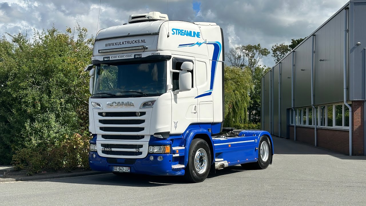 SCANIA R 580 STREAMLINE - RETARDER - NIGHT A/C - 2 X TANK