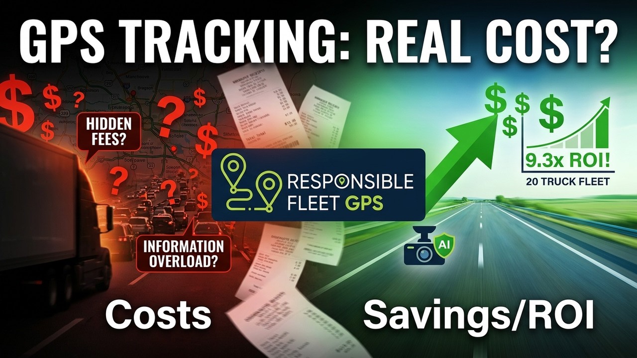 Fleet GPS Tracking Costs $20-45 Per Vehicle in 2026