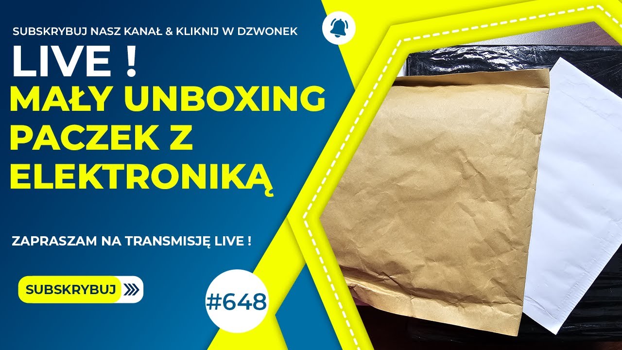 Mały UnBoxing Paczek z elektroniką [L/648]