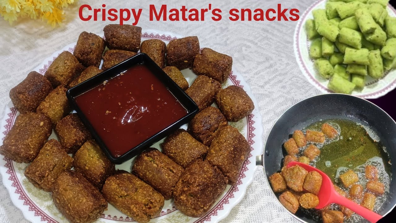 Sirf 10 Minute Mein Crispy Matar Ka Nashta | Easy Breakfast Recipe