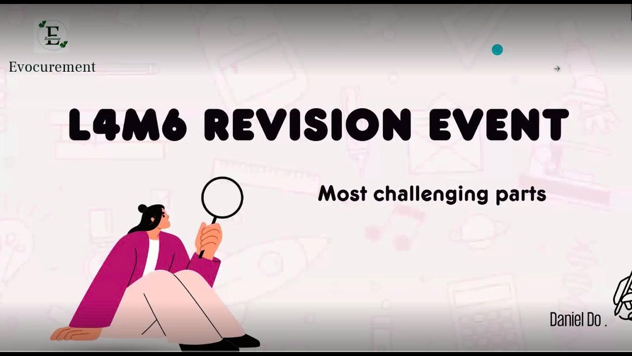 REVIEW CIPS L4M8 COMMON EXAM TOPICS FOR MARCH, 2026