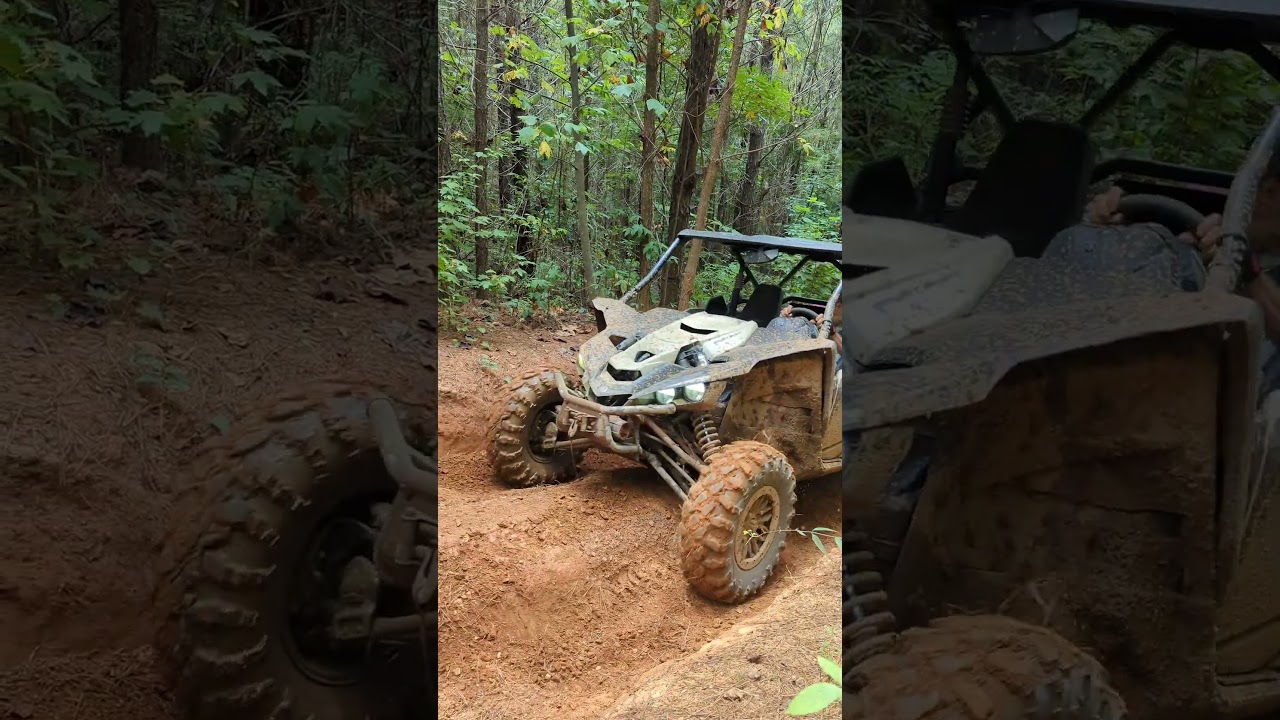 Is the '23 Yamaha YXZ Geared Low Enough To Crawl Up Hills? #offroad #atv #utv #yxz #shorts