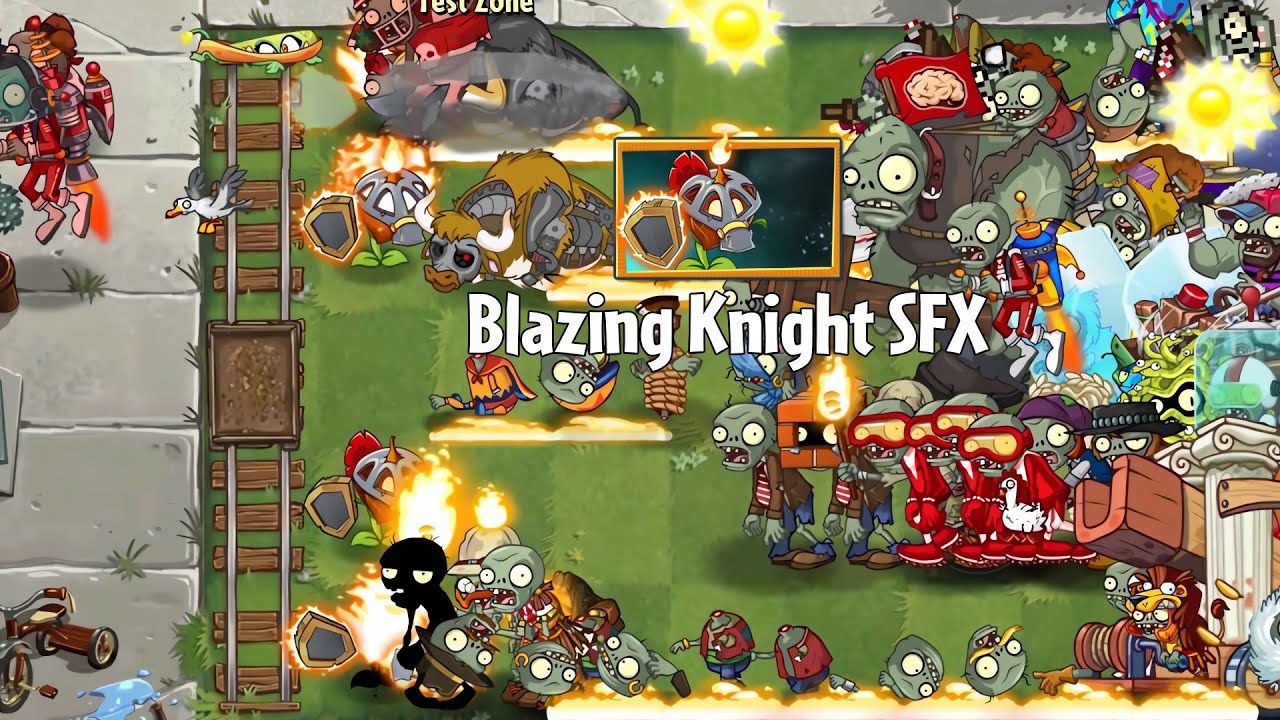 PvZ2 Upcoming v12.9.1 - Blazing Knight SFX - Gameplay