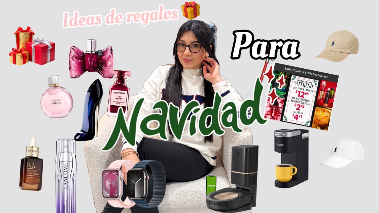 Ideas de regalo 🎁  para mujer y hombre para navidad 🎄