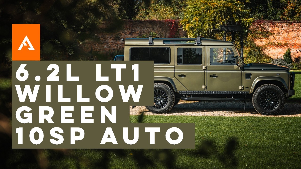 ARKONIK walk-around: Meet our VANTAGE Land Rover Defender LT1 495hp 110