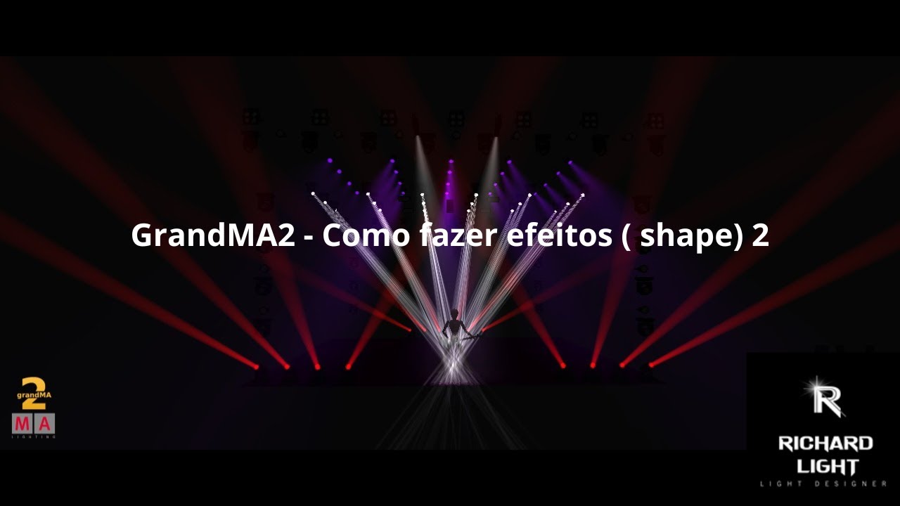 GrandMA2 - Como fazer efeitos ( shape) II