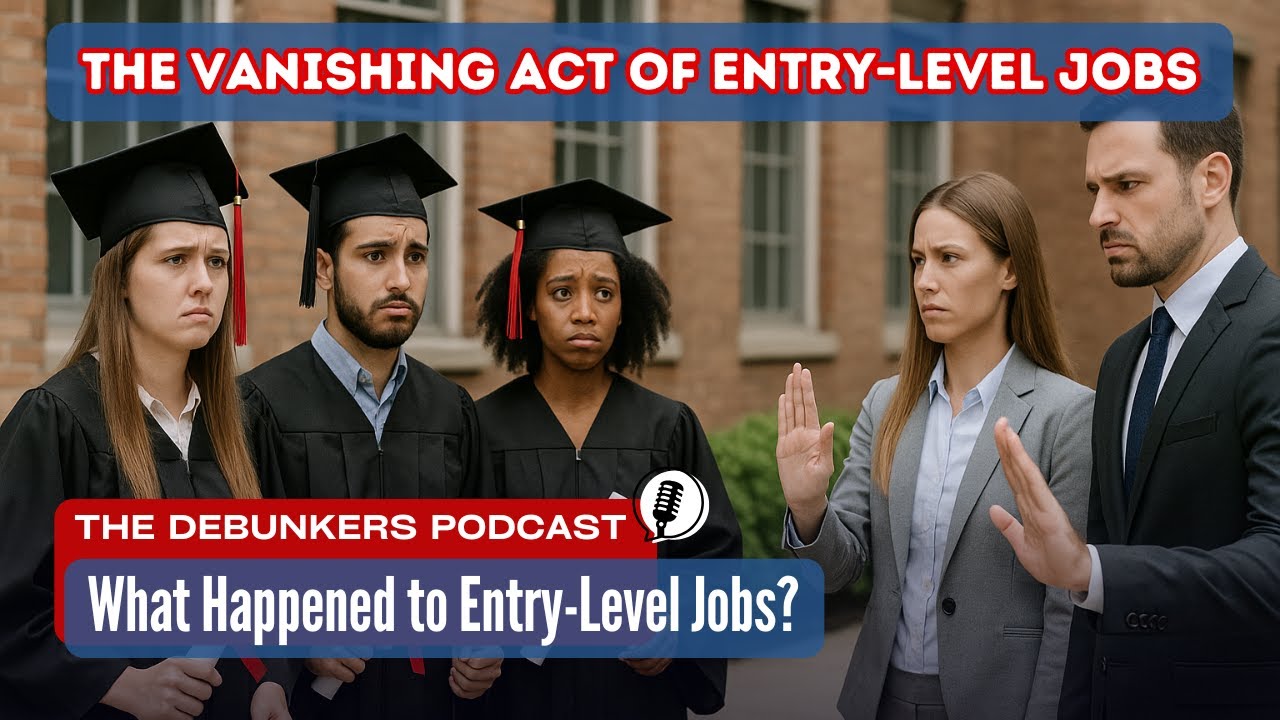 Inside the Entry-Level Job Crisis  – The Debunkers Podcast Episode 11