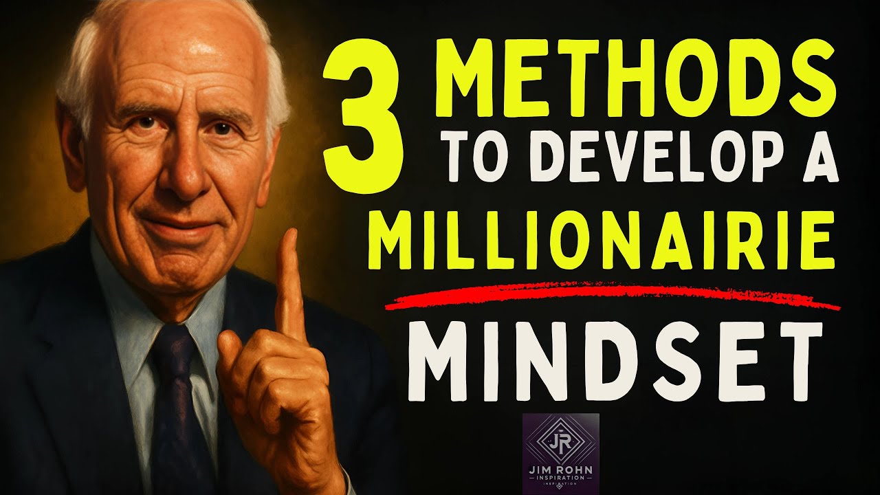 3 Methods to Develop a Millionaire Mindset | Jim Rohn Inspiration