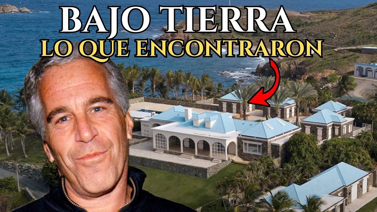 BAJO TIERRA: Lo que NADIE VIO en la Isla de Epstein 😱⛏️