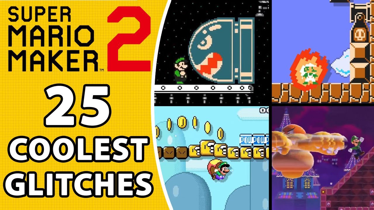 25 Coolest Mario Maker 2 Glitches In Under 8 Minutes
