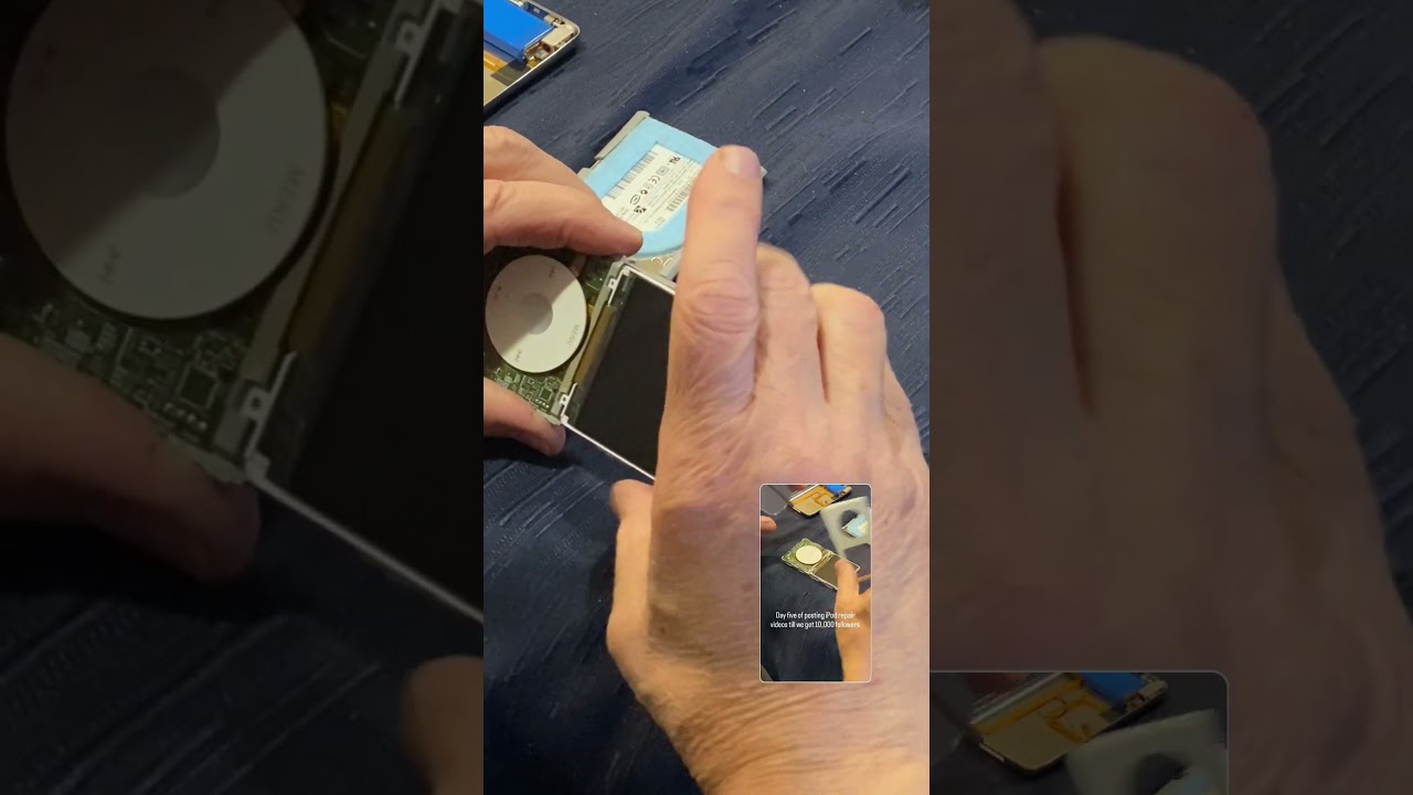 Day six of posting iPod Repair videos till we get 10,000 followers