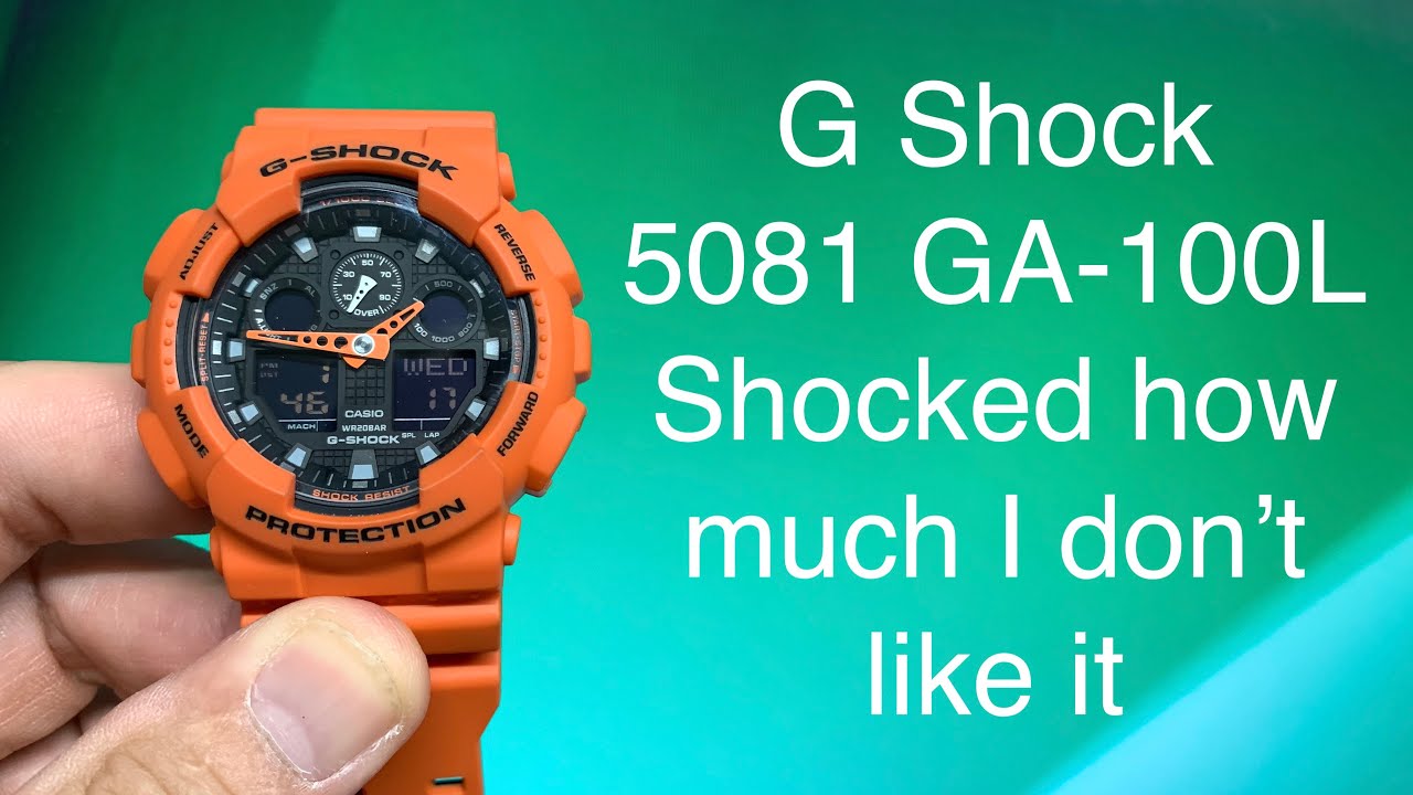 Casio G Shock 5081 GA 100L Review