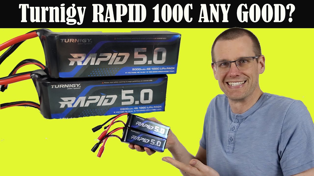 Тест производительности Turnigy Rapid 4s 5000 мАч 100C — просто шок! 😲 Посмотрите результаты! (Но...