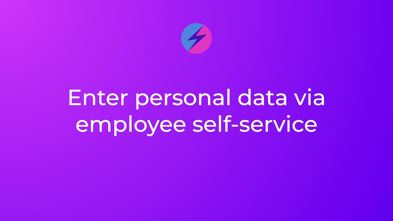Registration to use employee self-service for data entry | Embedded Payroll API