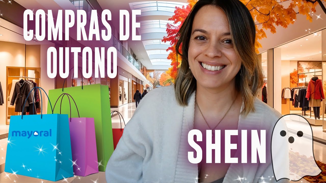 Testei o Dyson + Compras Shein Halloween 🎃 & Roupa OutonoInverno para Crianças