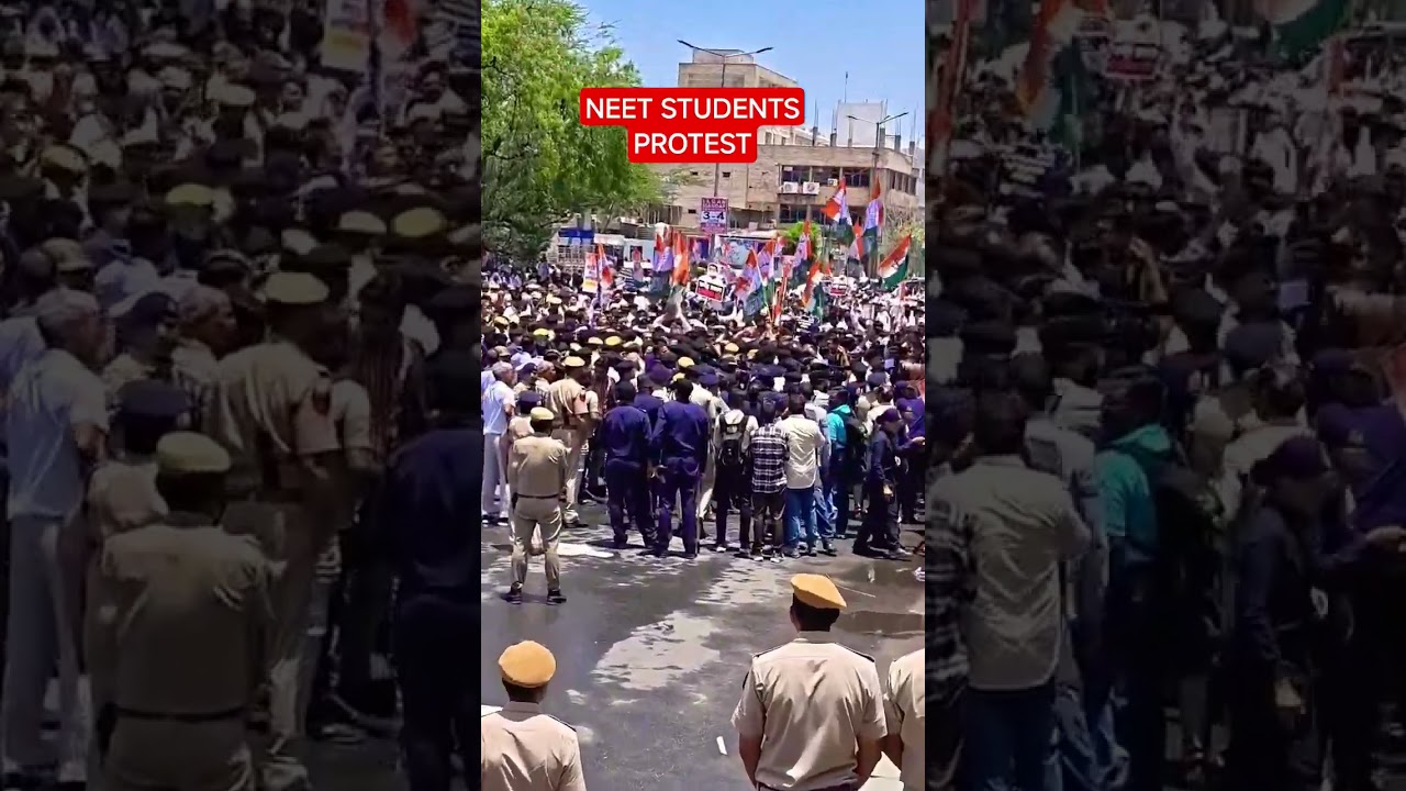Neet students Protest