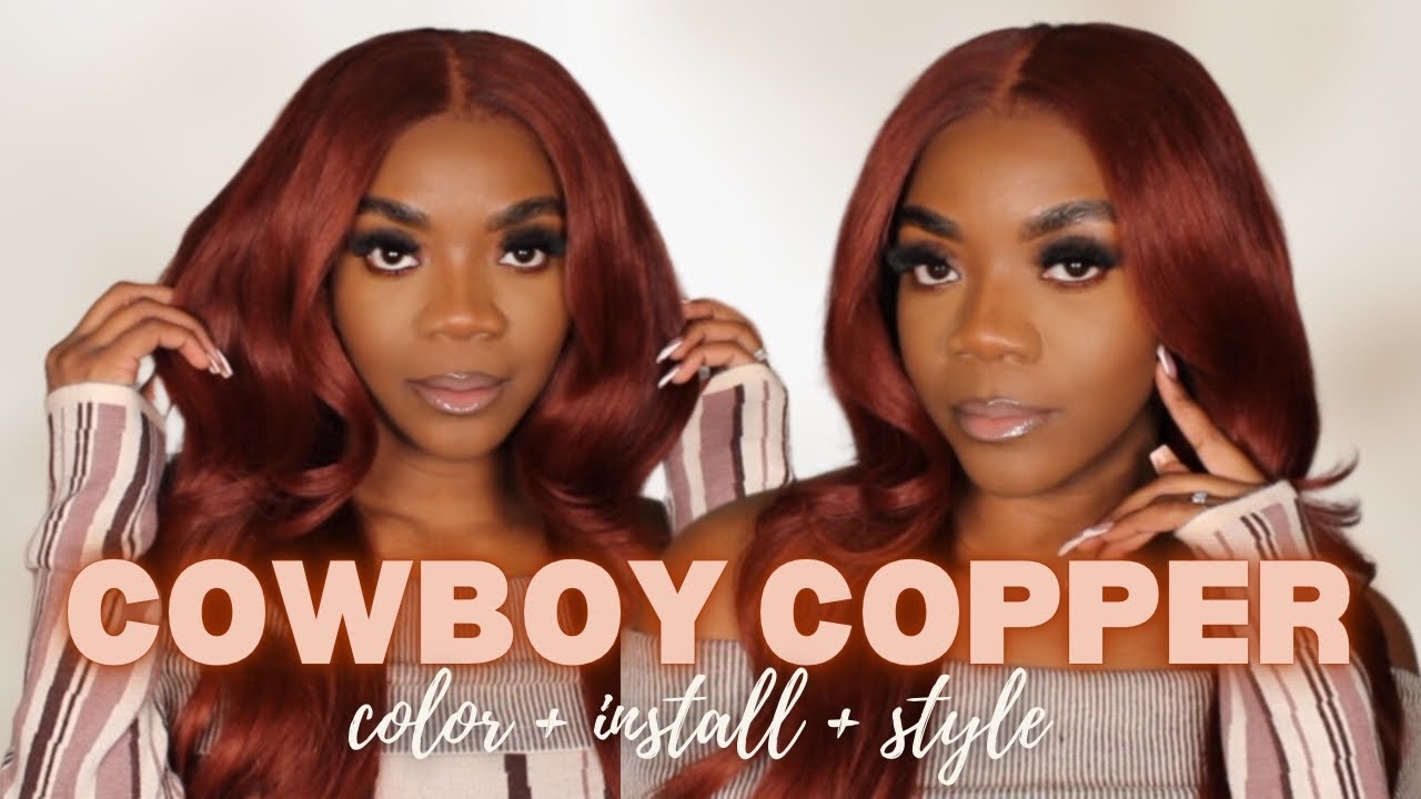 613 to Cowboy Copper Wig: DETAILED Color + Install + Styling feat. Mayvenn Hair and Ghost Bond!