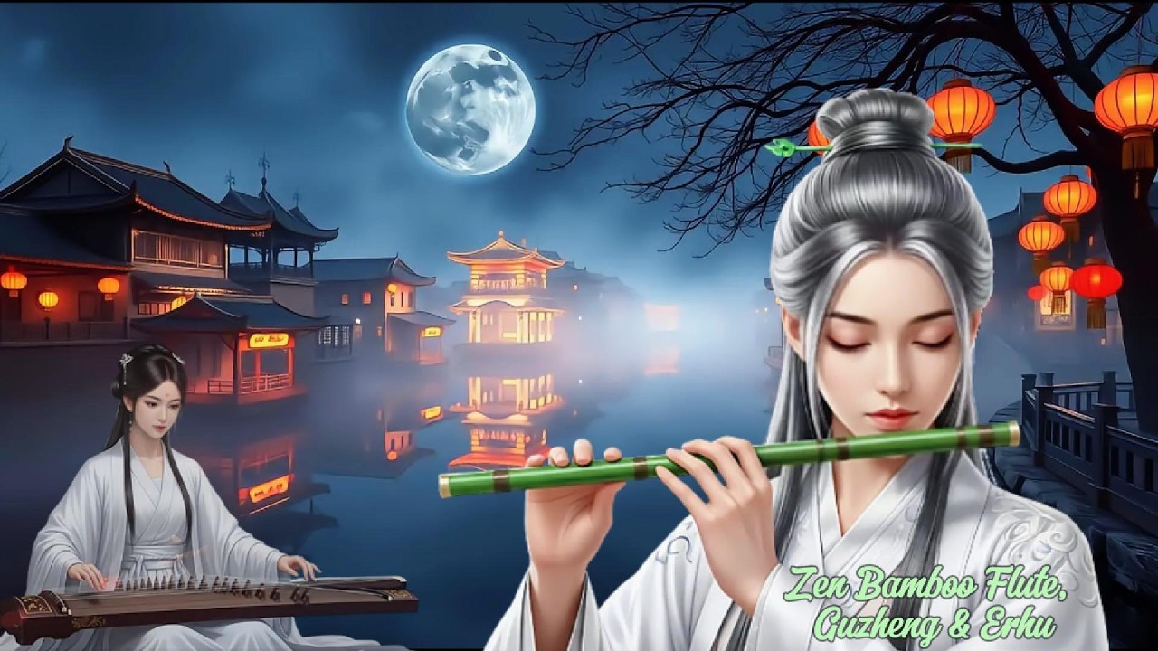 Top Traditional Chinese Music: Zen Bamboo Flute, Guzheng & Erhu 🍃 Ancient Dynasty Vibes