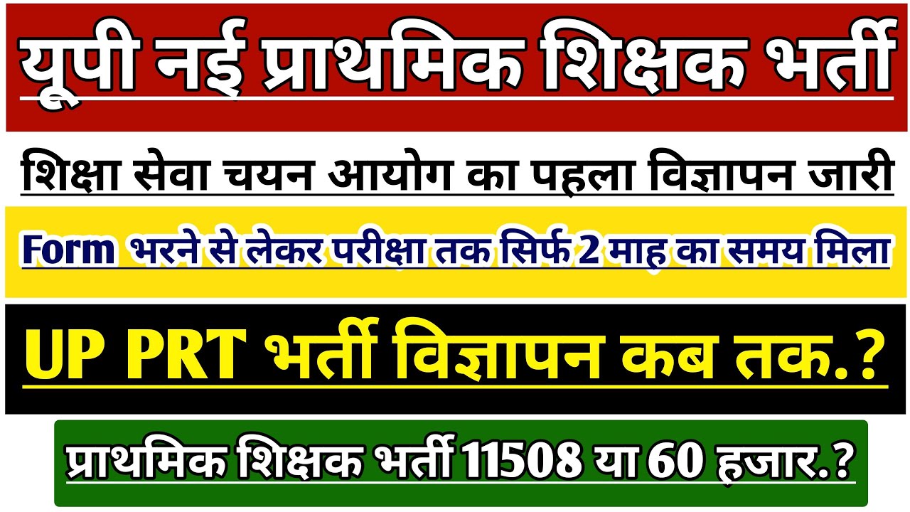 UP PRIMARY TEACHER VACANCY 2026 LATEST NEWS | UP PRT SUPERTET VACANCY | UP PRIMARY TEACHER RECRUI...