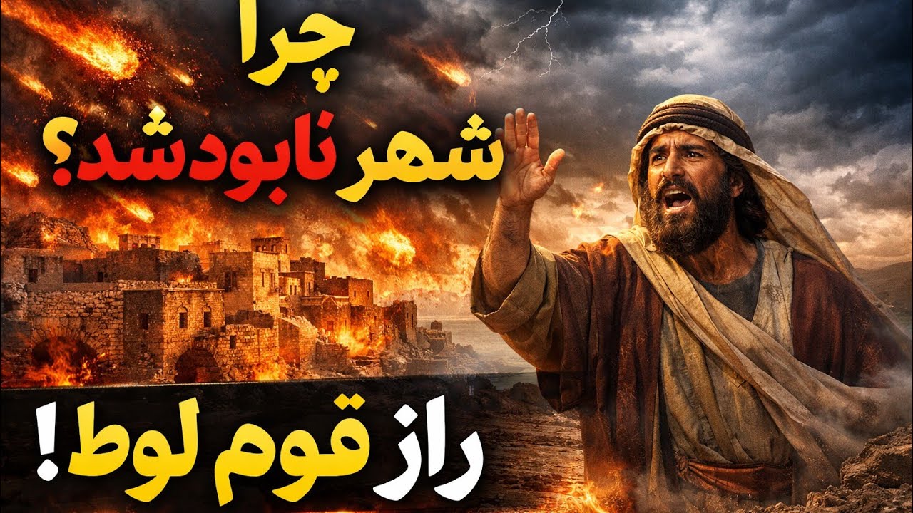 یکی از ترسناک‌ترین عذاب‌های تاریخ!داستان واقعی قوم لوط