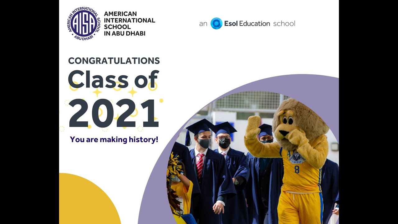 AISA Celebrating Class of 2021