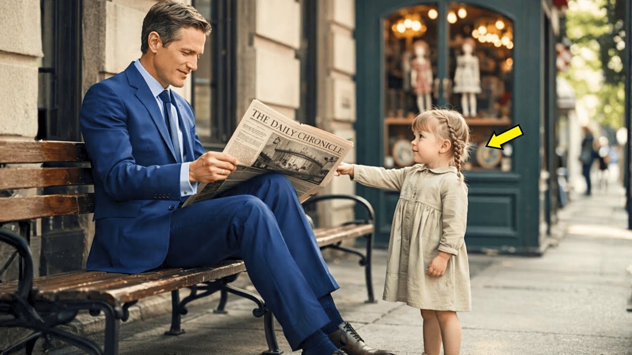 « Monsieur, pourriez-vous être mon papa pour une journée ? » demanda la fillette au millionnaire...