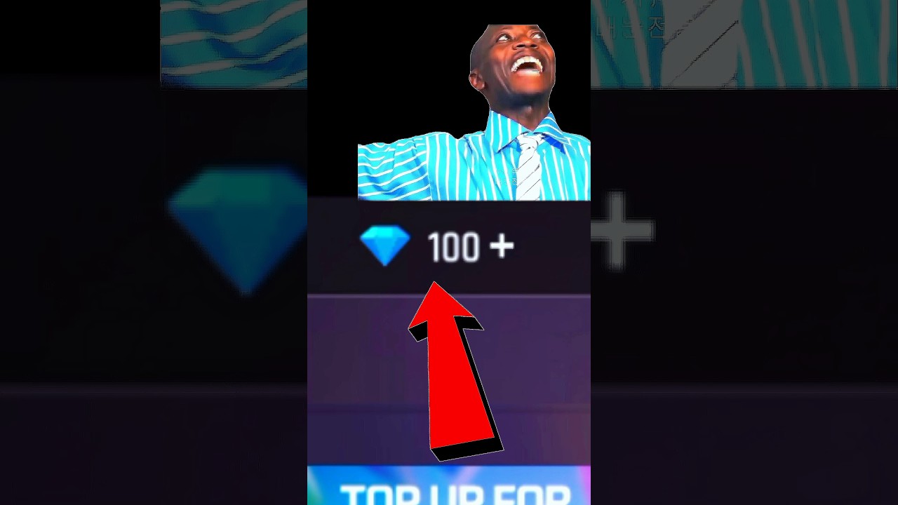 FINALLY 100 DIAMOND TOP UP  IN MAIN I'D 💥🤯I CLAIM 100 Diamond Top Up reward#shorts# #short #freefire