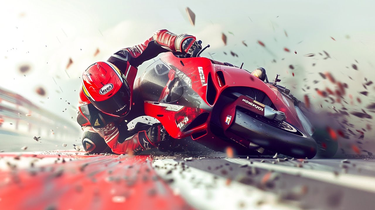 Les Pires Accidents en MotoGP.