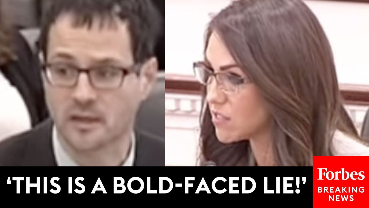 Lauren Boebert Accuses Dems' Witness Of Lying During Hearing