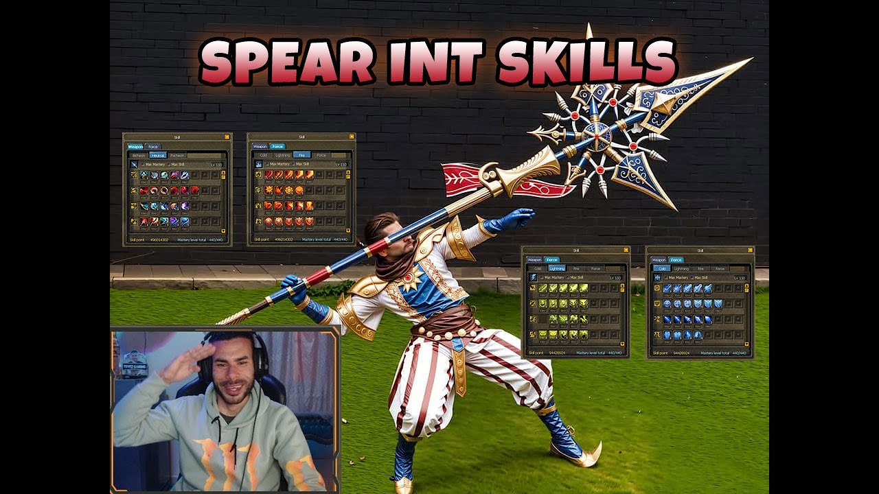 Silkroad Online - Spear INT Skills - سلك رود اونلاين شرح