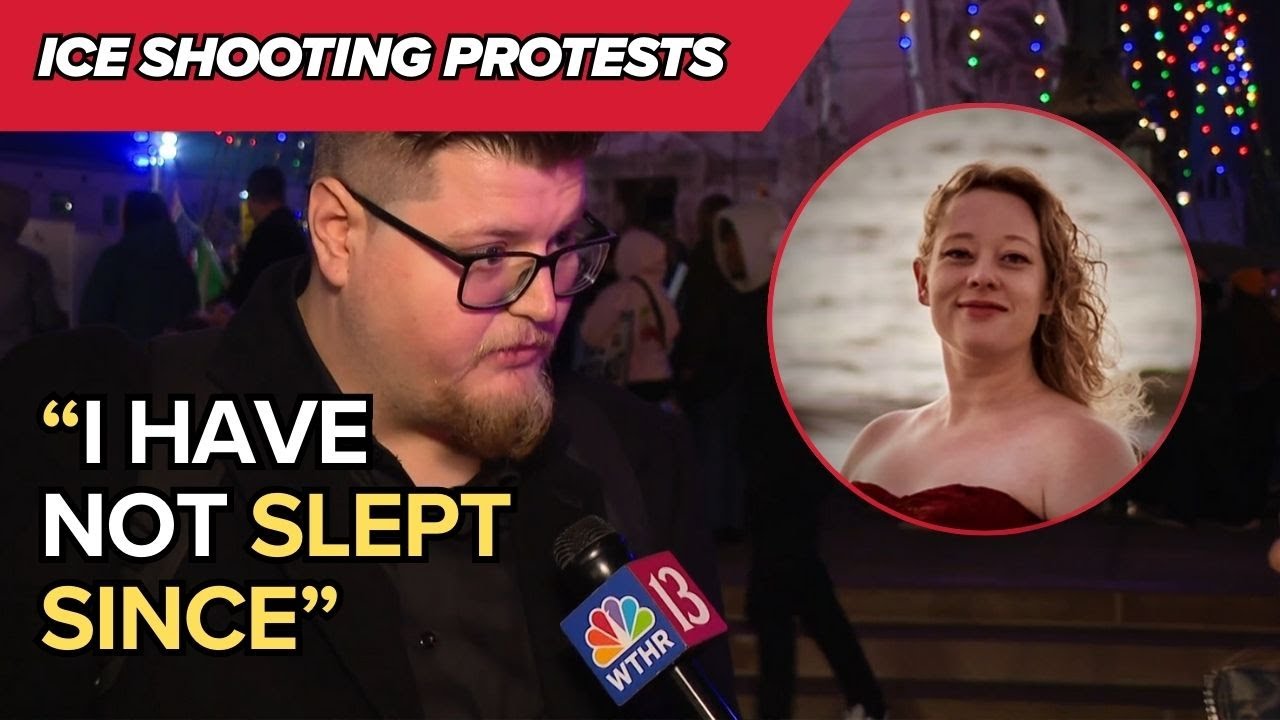 “We demand justice”: Downtown Indianapolis protest after Renee Good Minneapolis ICE shooting