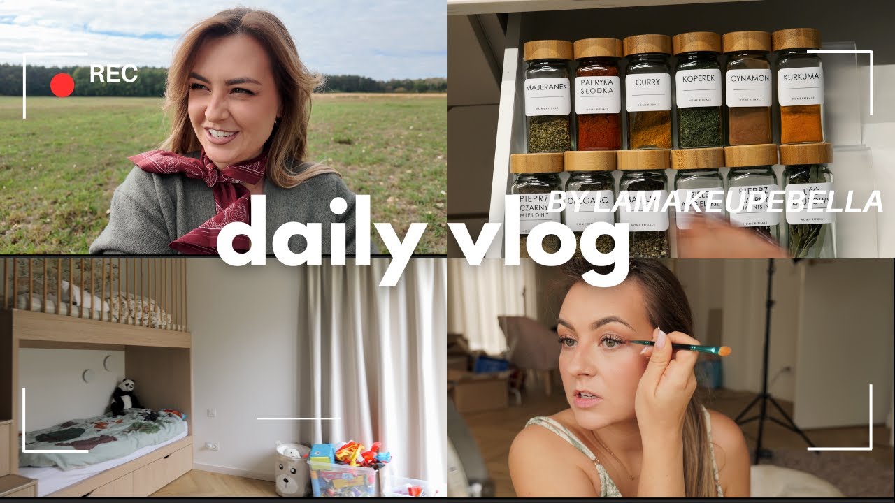vlog: 😱 wąż pełzał mi pod oknem | organizacja w nowym 🏡! | przepyszne gniocchi | lamakeupebella