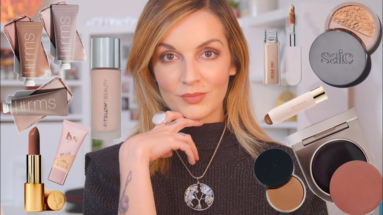 NEW SPRING 2022 Clean Beauty (FITGLOW BEAUTY Foundation+, SAIE BEAUTY Airset, ROSE INC Concealer)