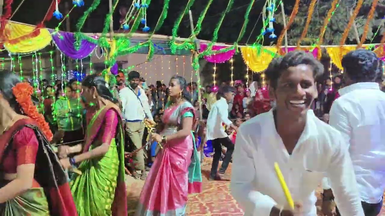 అశోక్ కోలాటం మైదుకూరు 9010051412 బందర్ల పల్లె గజ్జల పూజlo గుం గుమాయించు కొంచెం అంటూ చూడండి 