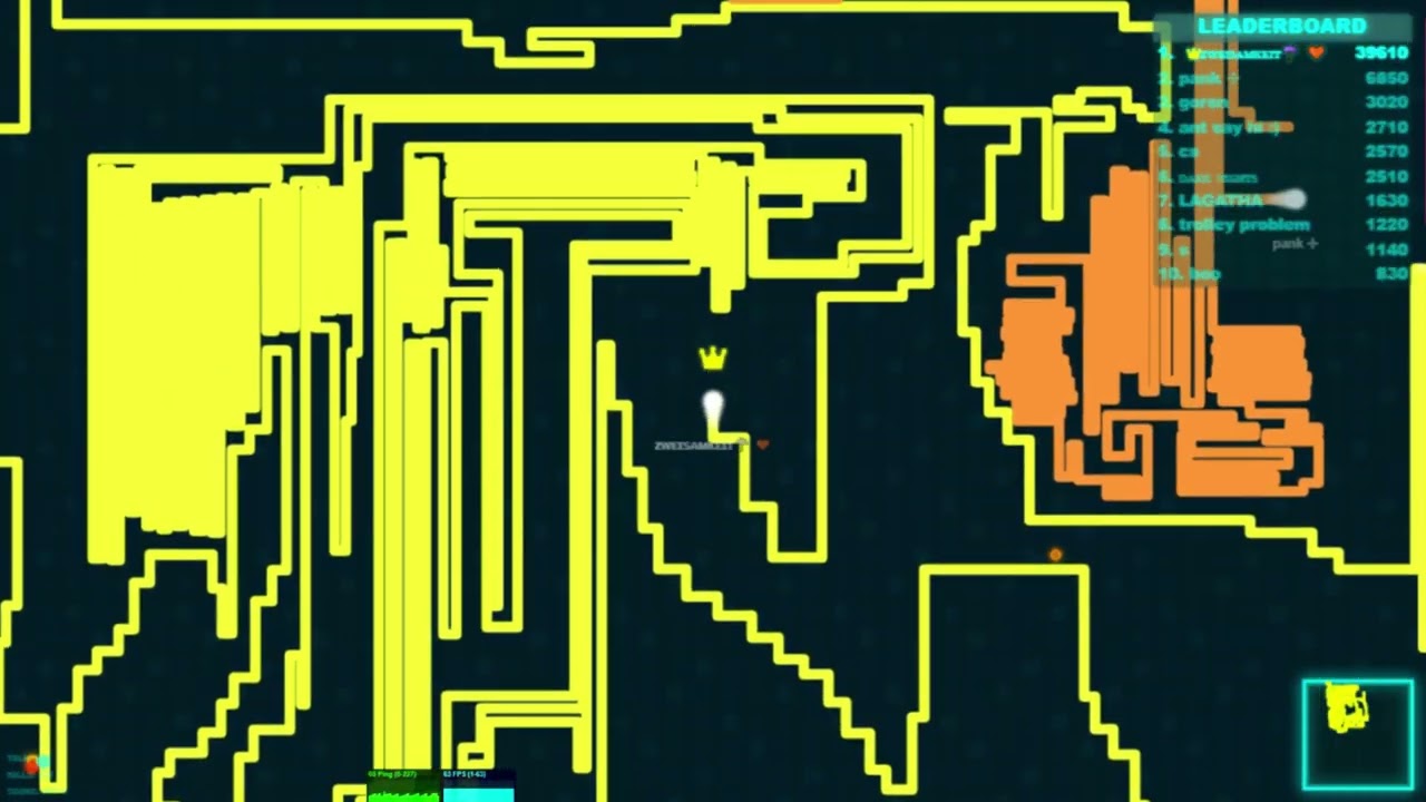 Powerline.io 84k - NEW Highest Score Recorded!
