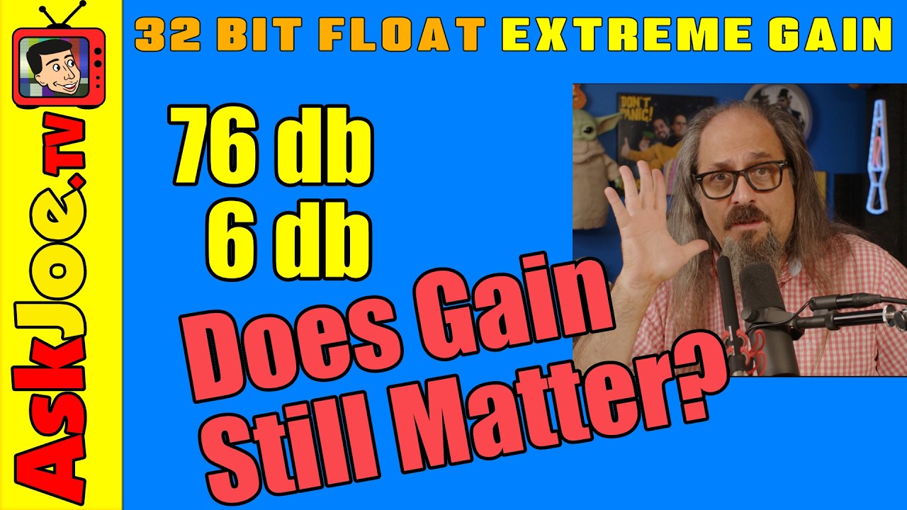 Using 32-bit float with EXTREME gain settings on the MixPre 6 II. Does it eliminate setting gain?