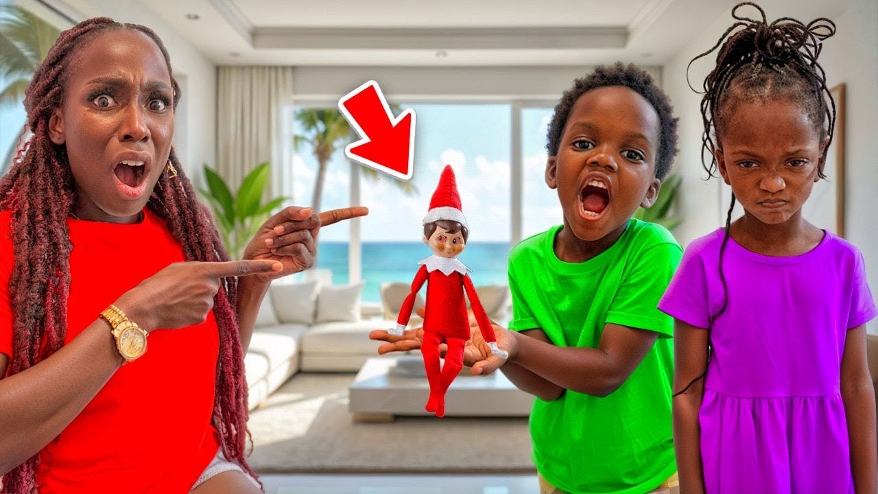 The Day The CREEPY ELF Came To Ruin Our Christmas