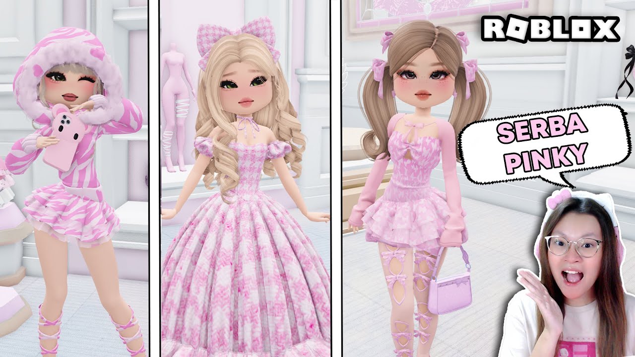 Dandan Serba Pinky Di It Girl ?!! [Roblox Indonesia]