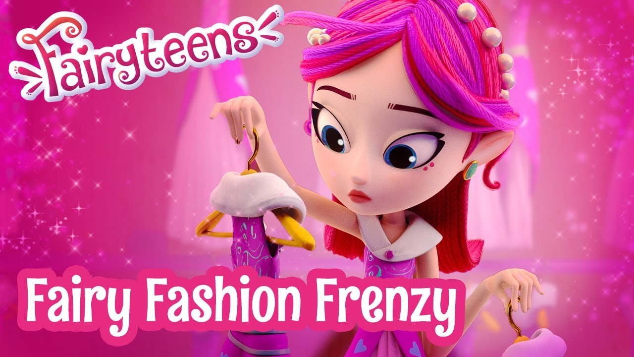 Fairyteens 🧚✨ Fairy Fashion Frenzy  👗👧 Cartoons for kids 🧚✨ Fantasy animation series