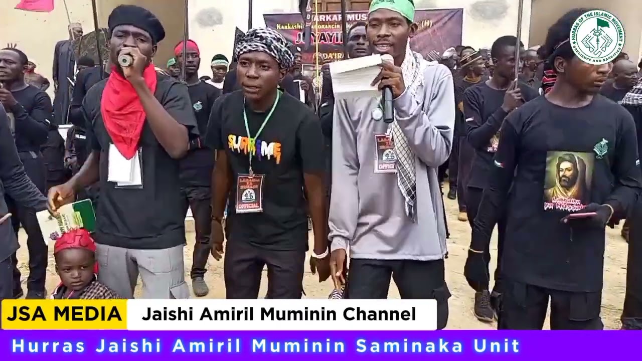 Hurras Jaishi Amiril Muminin Saminaka Unit wajen Rufe Muzaharar Ashura a Saminaka