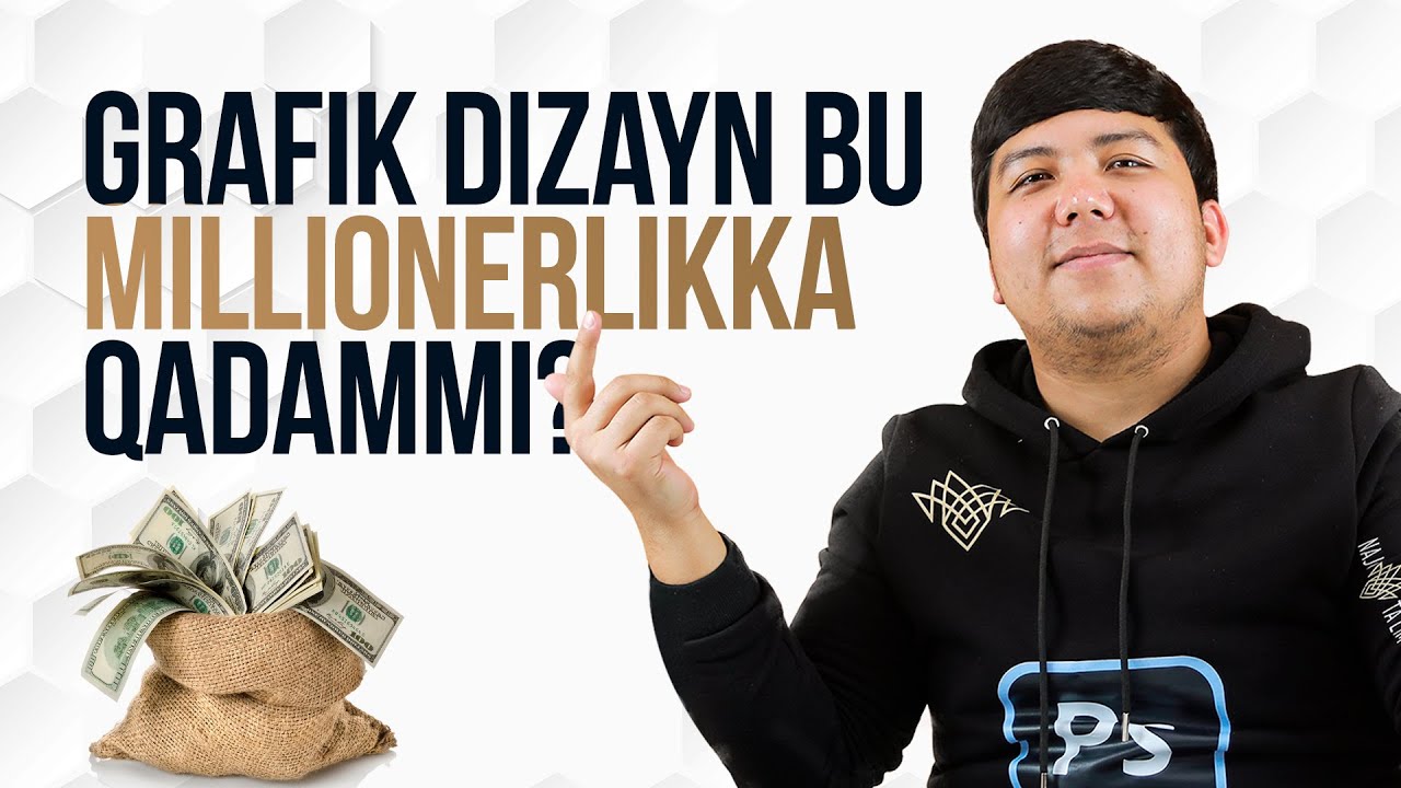 Grafik dizayn bu millionerlikka qadam!?