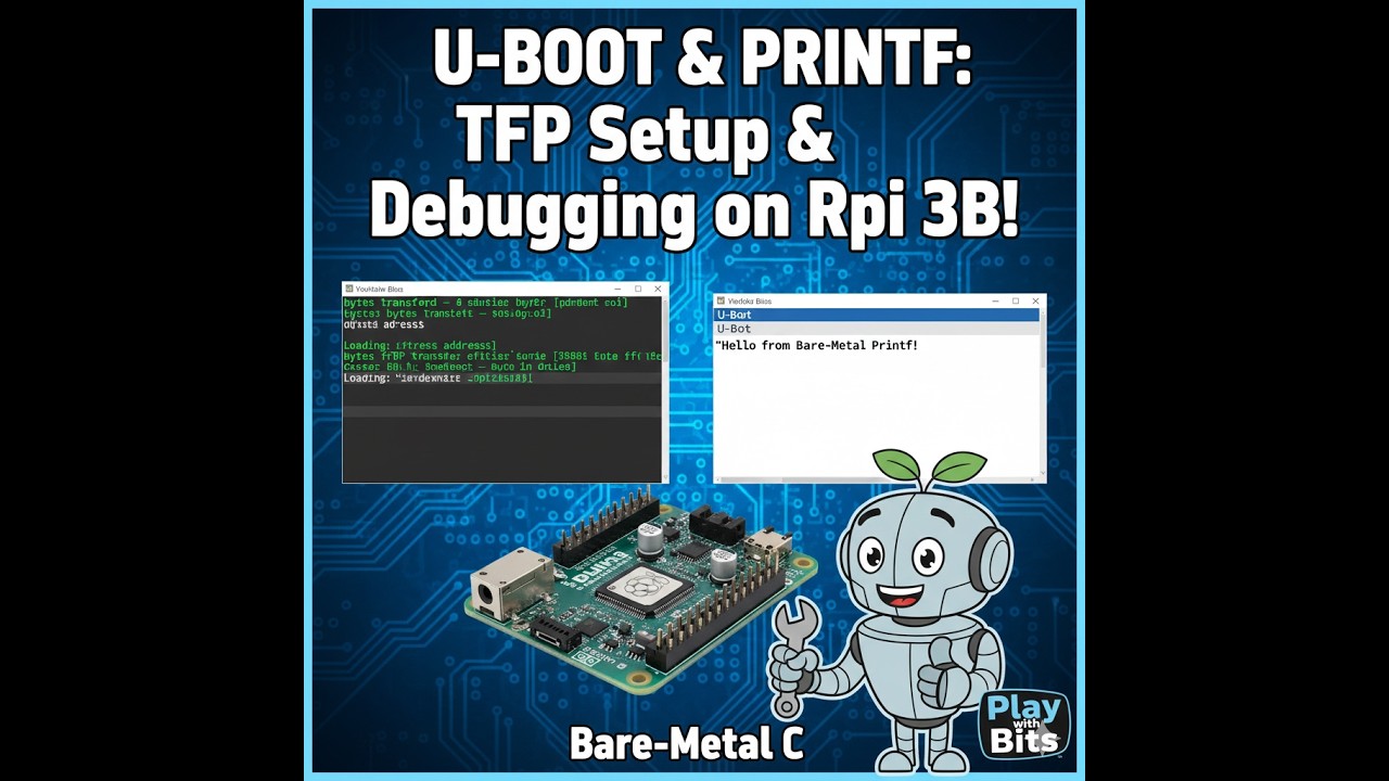 Printf function setup and tftp u-boot setup on Bare-metal