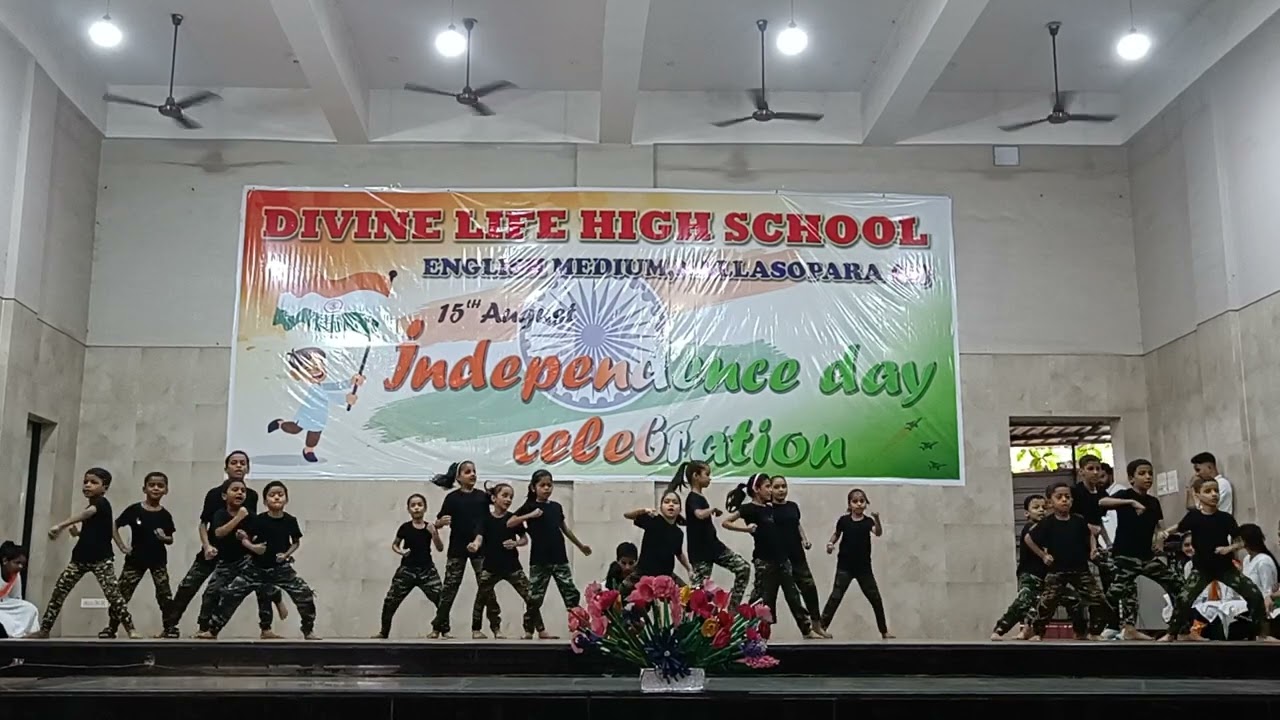 DIVINE LIFE HIGH SCHOOL | 🇮🇳 INDEPENDENCE DAY 🇮🇳 2023 | #artist #twinsbro_rushipatil_omkarpatil