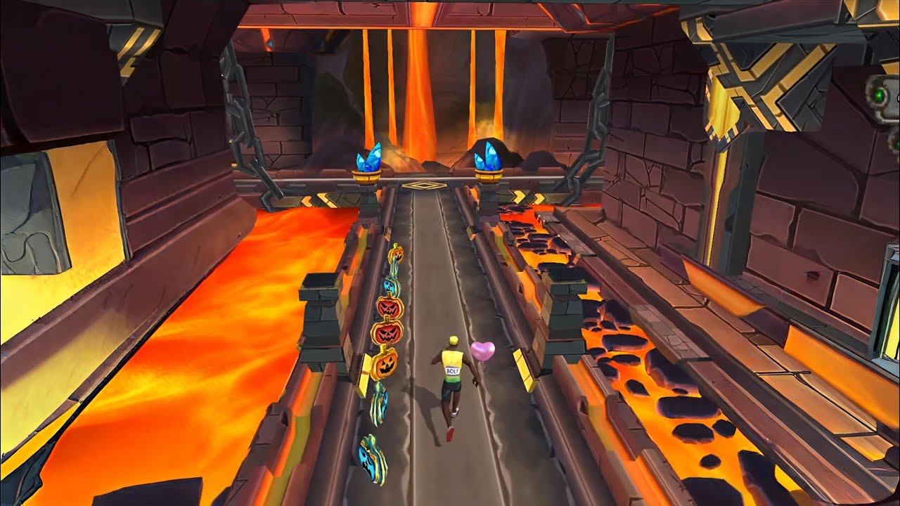 “Usain Bolt Blazes Through Volcano Island 🔥 | Epic Temple Run 2 Lava Escape Challenge!”