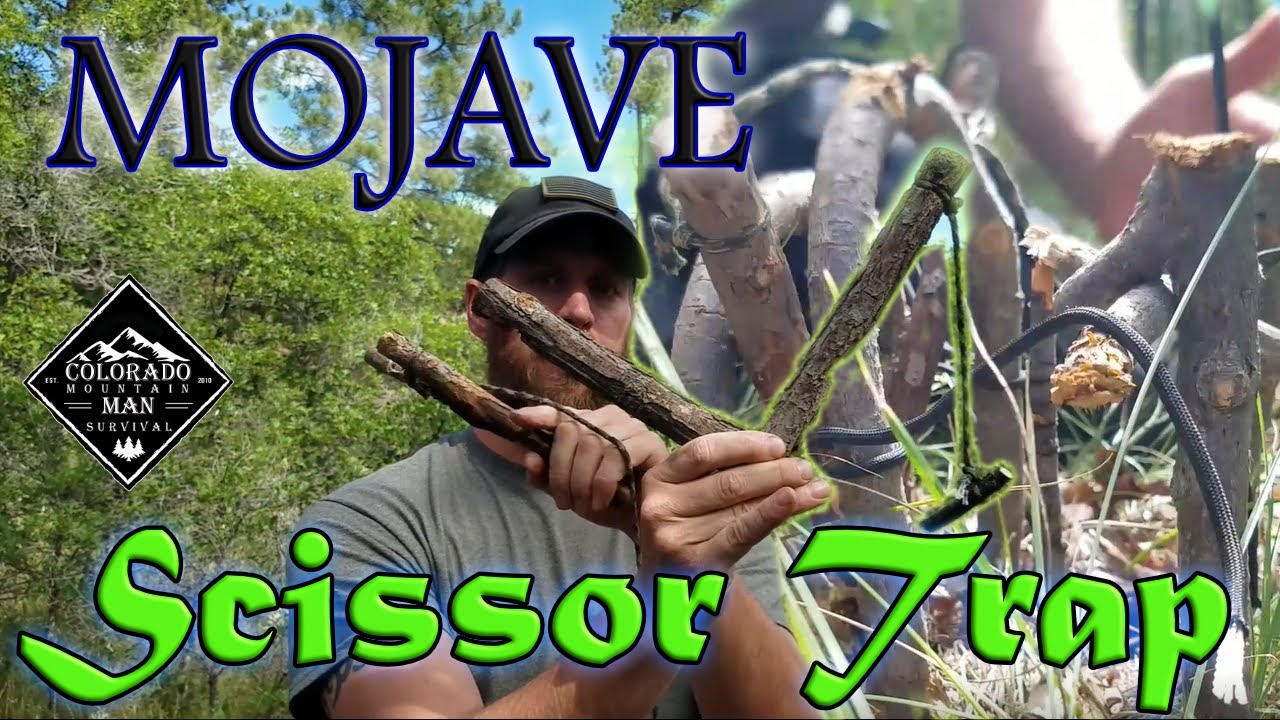 How to Construct a Mojave Scissor Trap