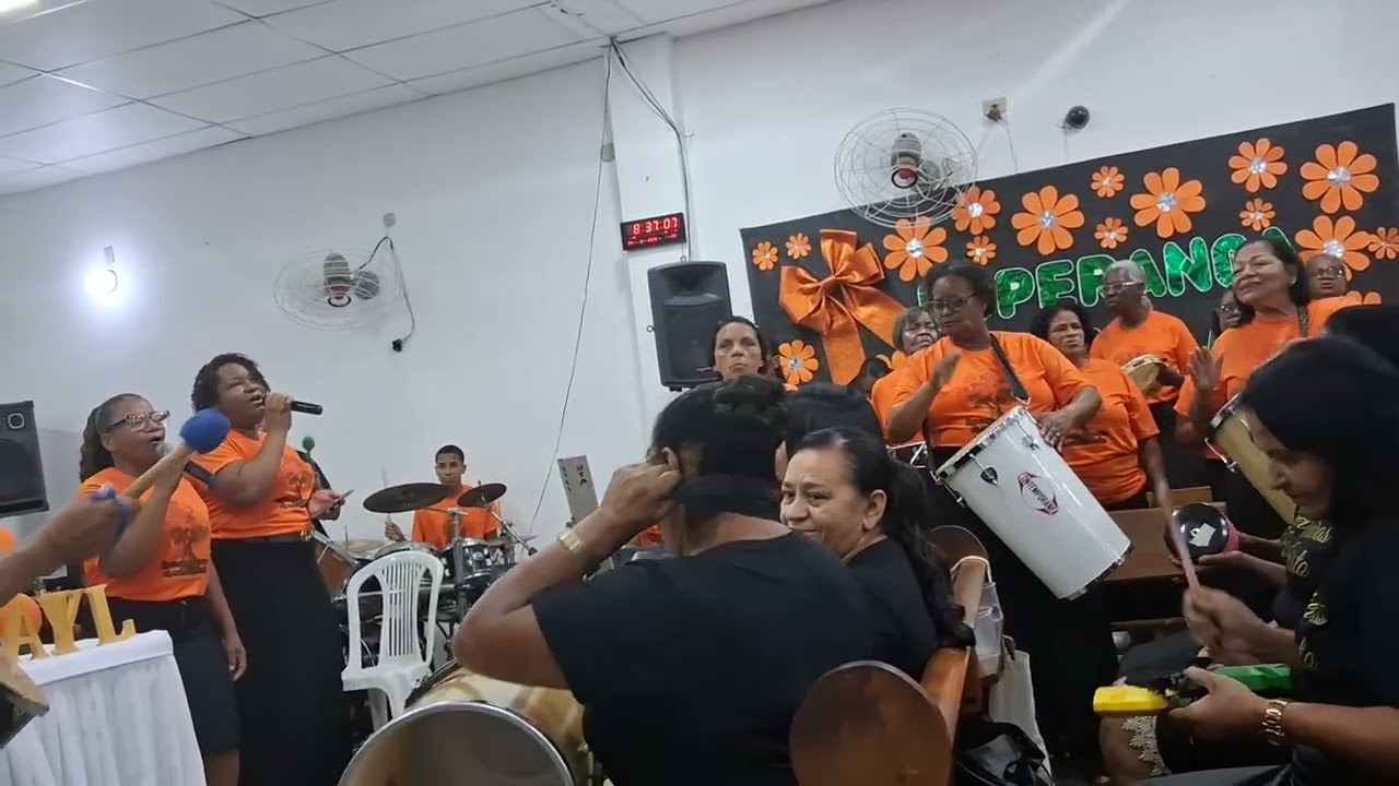 Grupo de percussão ABIGAYIL BELFOROCHO SANTA MARTA AD.