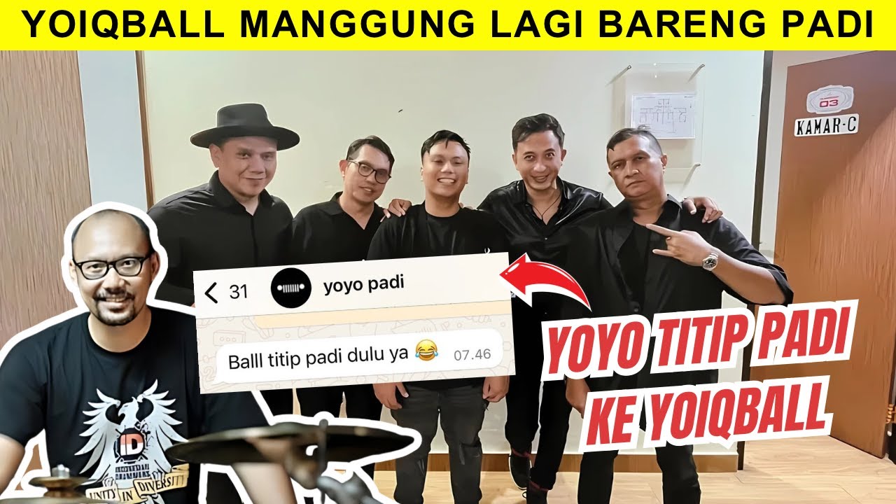 KEMANA YOYO PADI? YOIQBALL MANGGUNG BARENG PADI LAGI